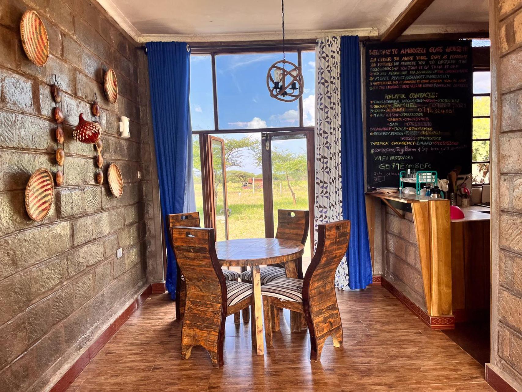 Amboseli Glass House Oloitokitok Dış mekan fotoğraf